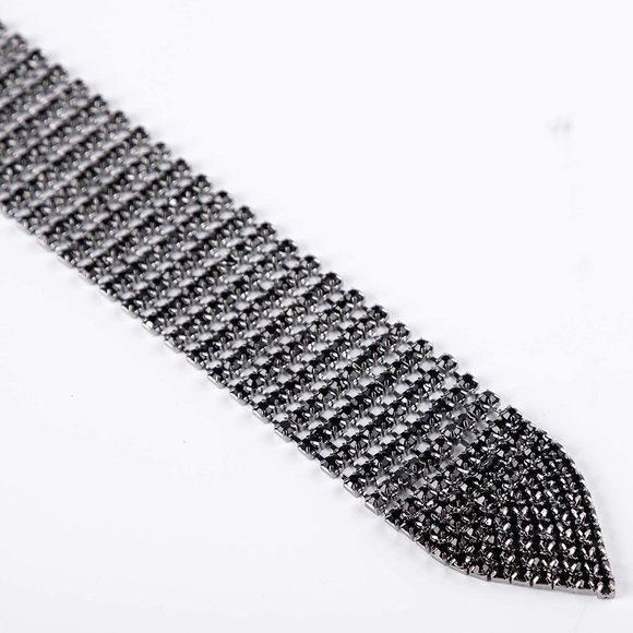 Women Crystal Rhinestone Chain Waist Belt main image 4